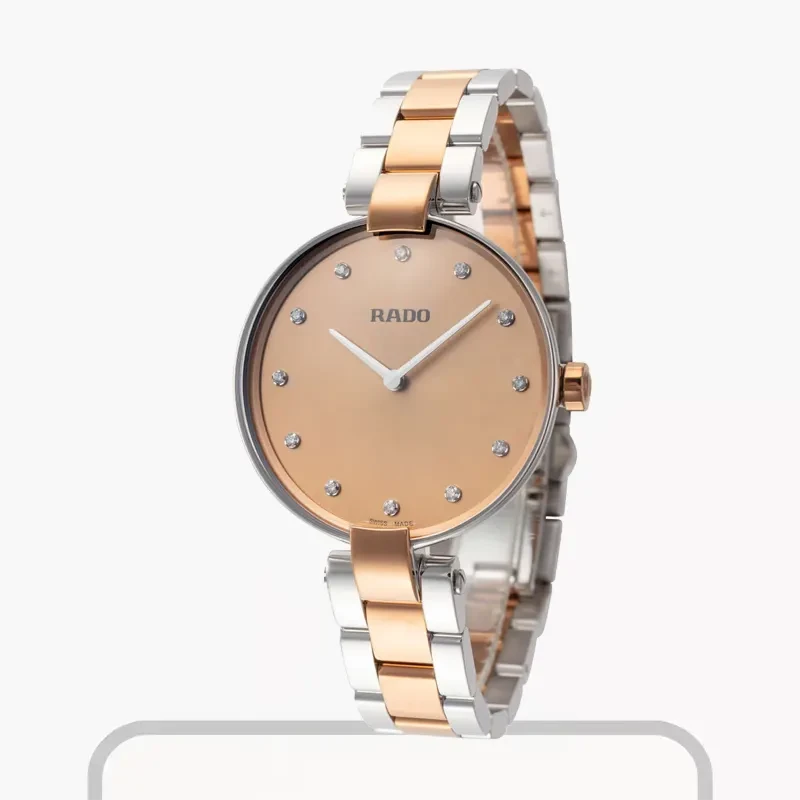 Rado Coupole Rose Gold-tone Dial Ladies Watch| R22850743